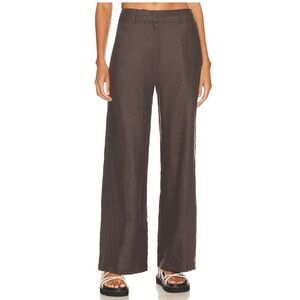 Faithfull The Brand Rossio Pant in Charcoal M